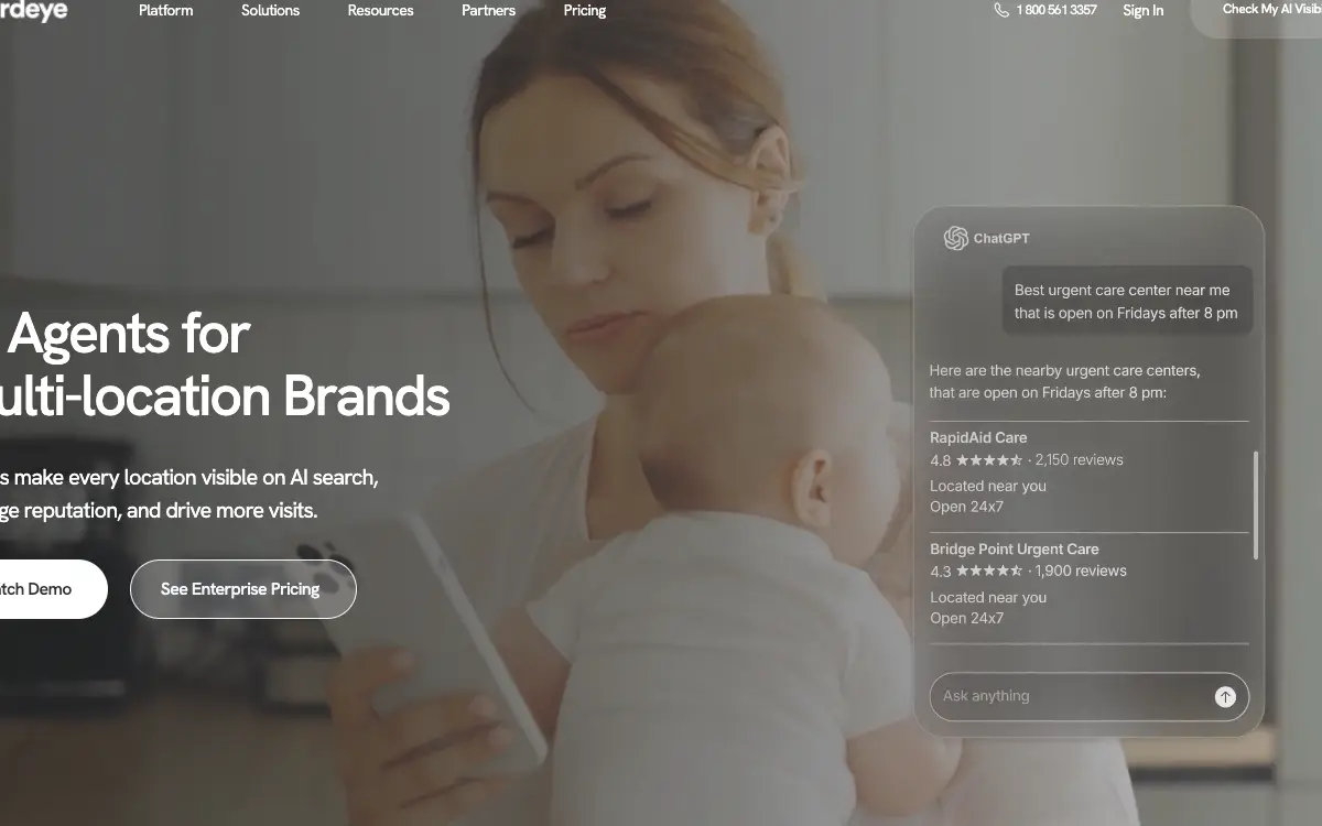 Birdeye pricing page as published on the vendor's own site