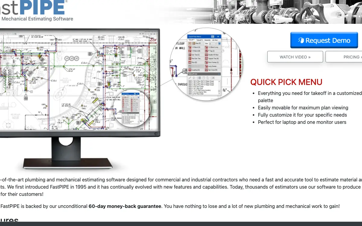 FastPIPE pricing page as published on the vendor's own site