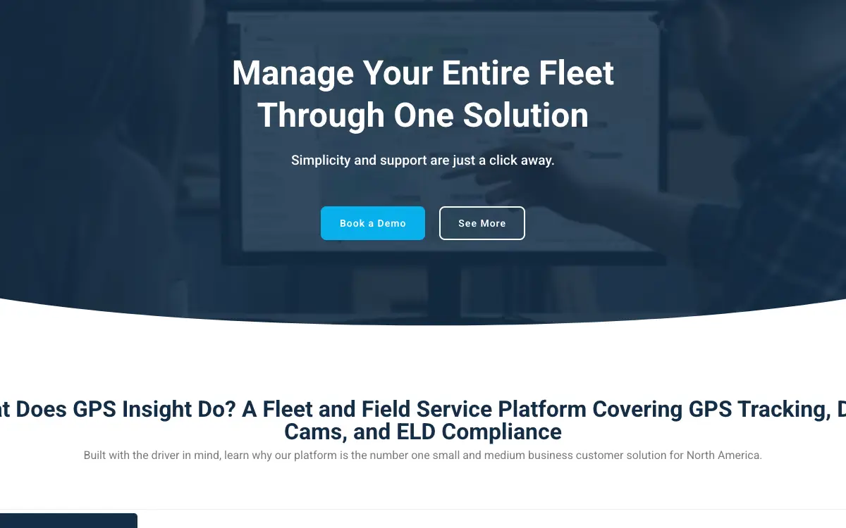 GPS Insight pricing page as published on the vendor's own site