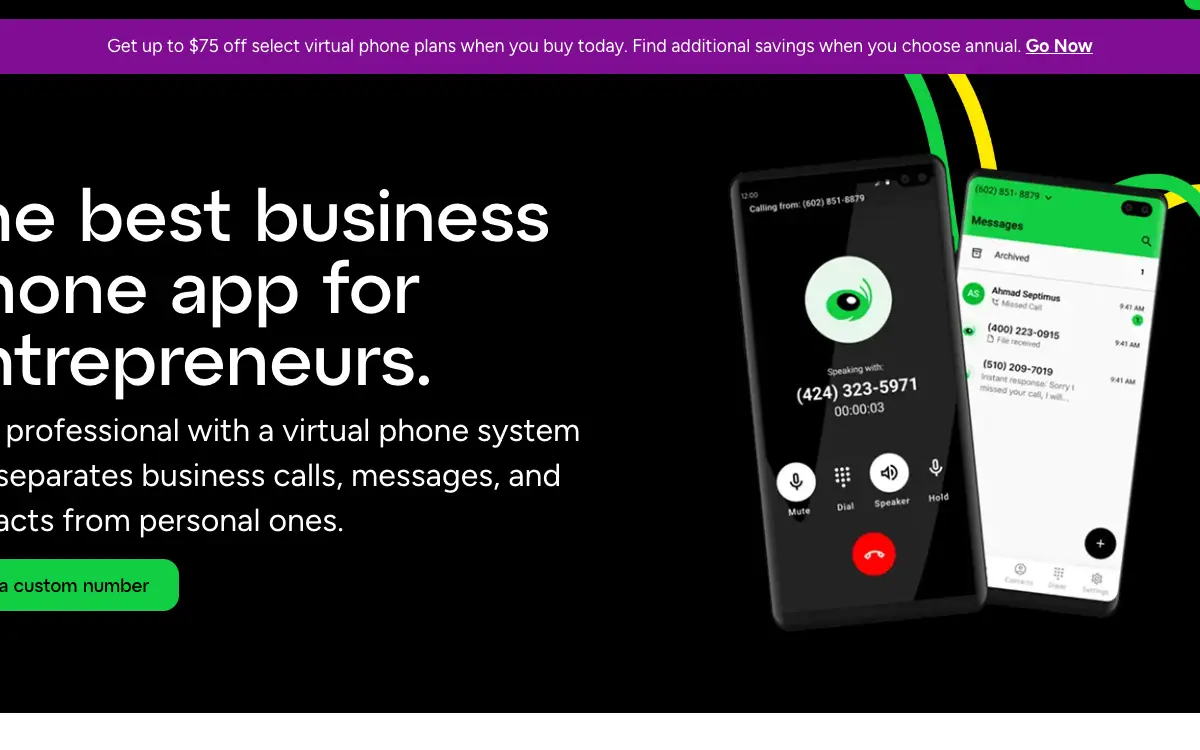 Grasshopper pricing page as published on the vendor's own site