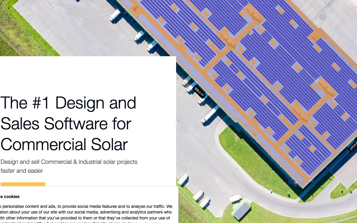 HelioScope pricing page as published on the vendor's own site
