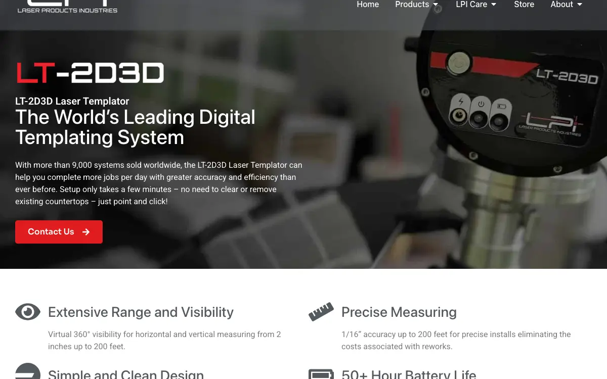 Laser Products LT-2D3D pricing page as published on the vendor's own site