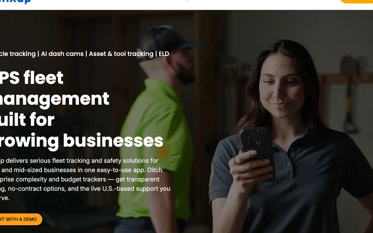 Linxup pricing page as published on the vendor's own site