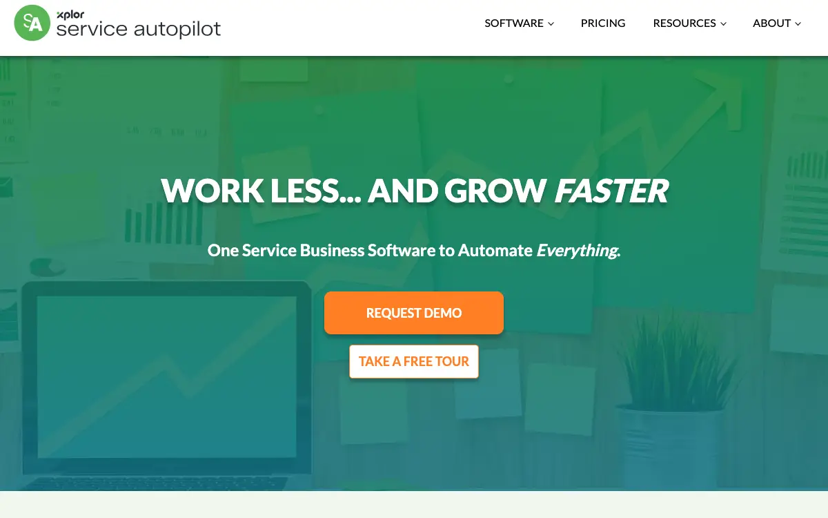 Service Autopilot pricing page as published on the vendor's own site