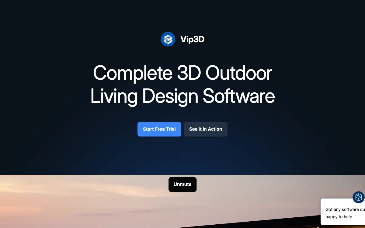Vip3D pricing page as published on the vendor's own site