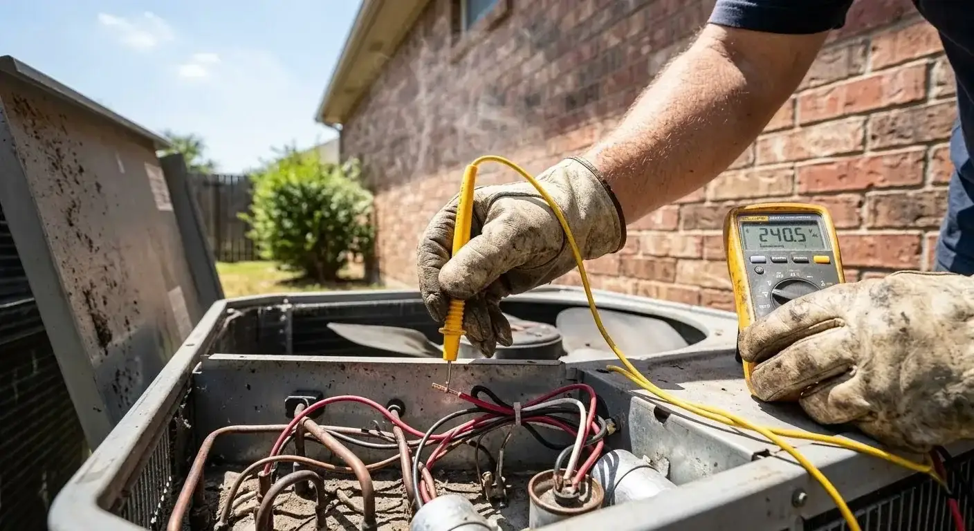 Tech Condenser Outdoor Summer — HVAC