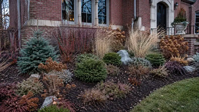 Four-season planting bed built to survive a Chicago winter