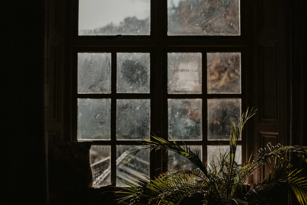 Windows contractor at work